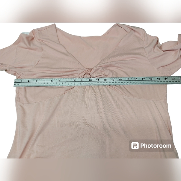 Old Navy Pink Top XXL Cotton Modal - Picture 4 of 6